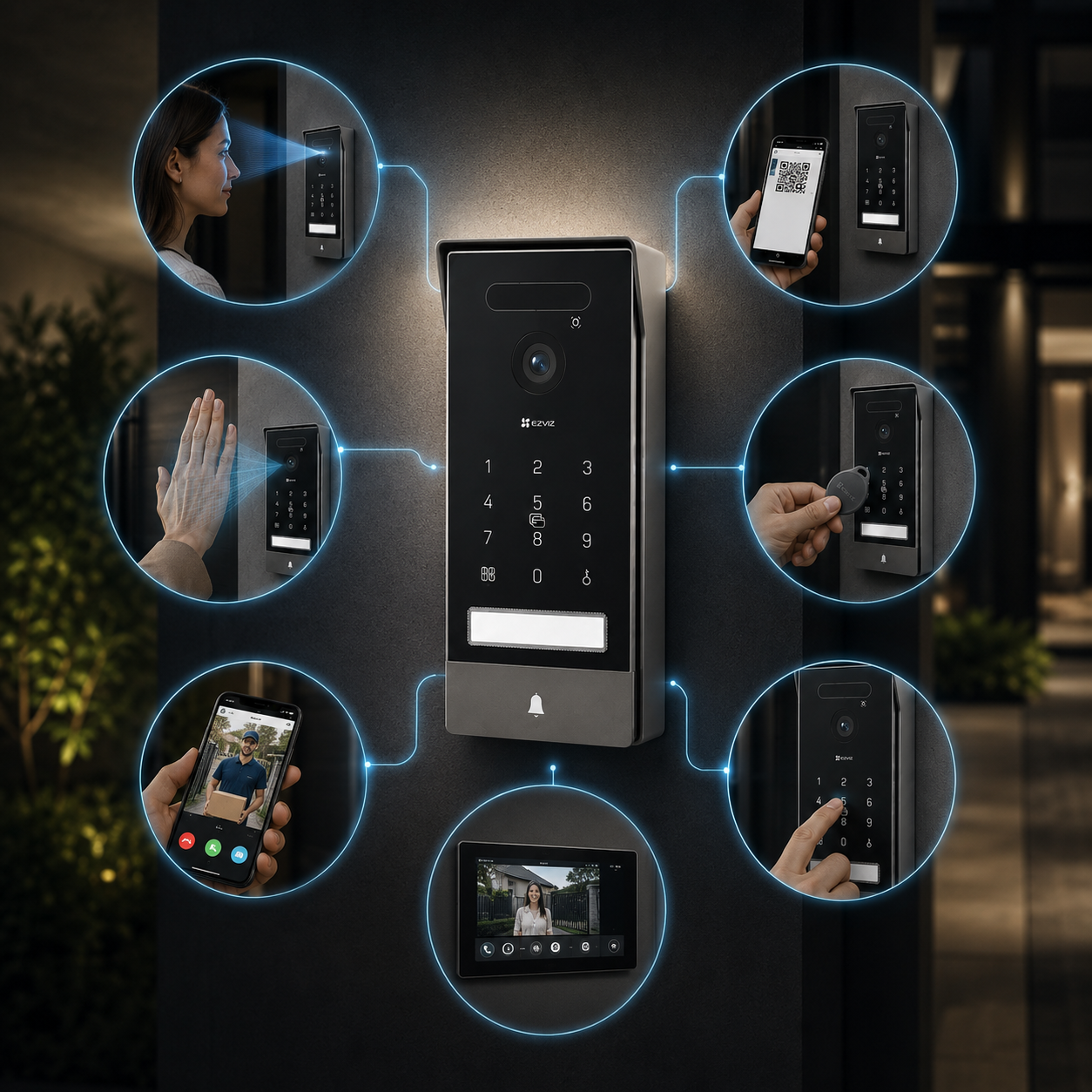 Modalità di accesso Videocitofono PRO 4K