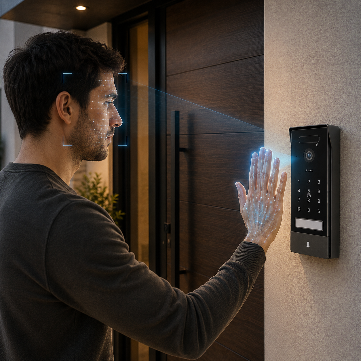 Accesso biometrico Videocitofono PRO 4K